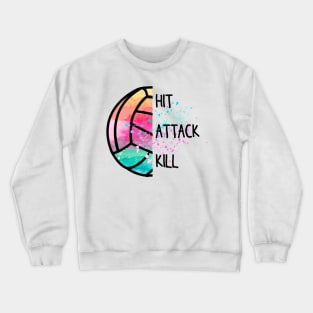 Cute Volleyball Team or Player Gifts Crewneck Sweatshirt